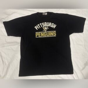 PITT PENGUINS NHL Black Sideline Apparel Sz.XL Shirt